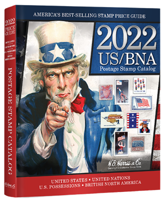 2022 US/BNA Stamp Catalog, spiral hardcover edition
