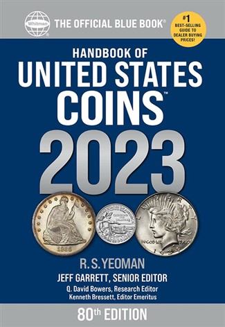 2023 Blue Book Handbook of US Coins, soft cover