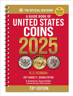 2025 Red Book handbook of US coins, spiral binding