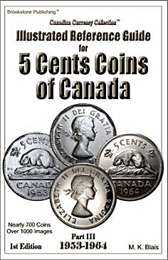 5-Cent Canadian Coins Part 3, 1953-1964