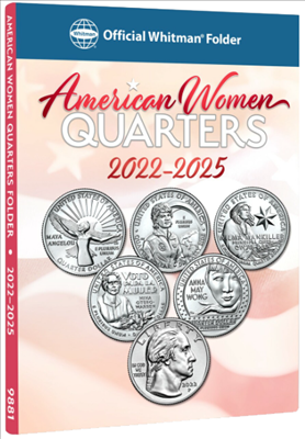 Whitman American Women single-mint quarter collecting folder. 