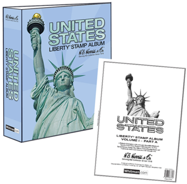 U.S. Liberty Stamp Album Pages Part A, 1847-1994