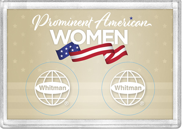 2022-2025 Prominent American Women Quarter Series 2-hole frosty case.