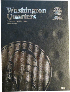 Washington Quarter coin folder, Vol. 4, 1988-1998