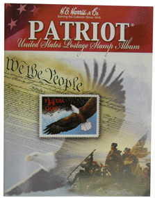 Patriot stamp album