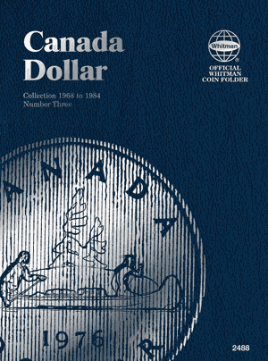 Canadian Dollar coin collecting folder Vol. 3, 1068-1984