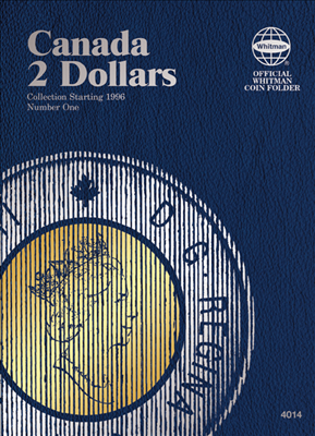Canadian two-dollar coin collecting folder