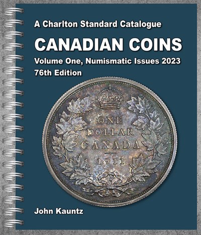 Charlton Catalog of Canadian Coins 76th Edition