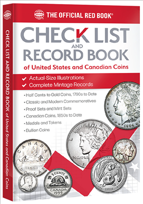 Checklist & Record Book of US and Canadian Coins, soft cover