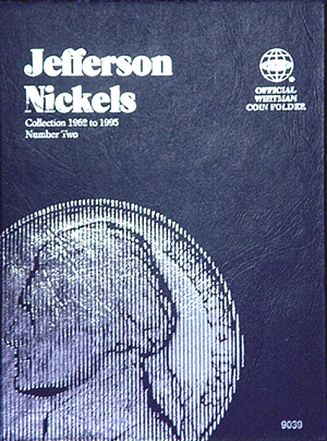 Jefferson Nickel coin colder Vol. 2, 1962-1995