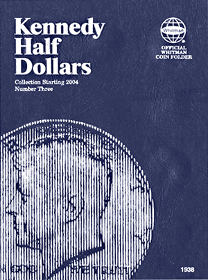 U.S. Kennedy Half Dollar Coin folder, Vol. 3, 2004-2021