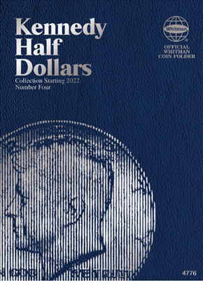 U.S. Kennedy Half Dollar Coin folder, Vol. 4, 2022-forward