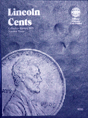 Lincoln Cents folder Vol. 3, 1975-2013