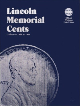 Lincoln Memorial Cents folder Vol. 1, 1959-1998