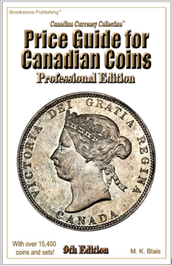 Price Guide for Canadian Coins, Professional Edition
