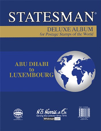 Statesman World Stamp Album 1, Abu-Dhabi to Luxembourg