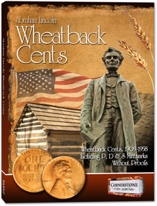 Wheatback Cents coin collecting album